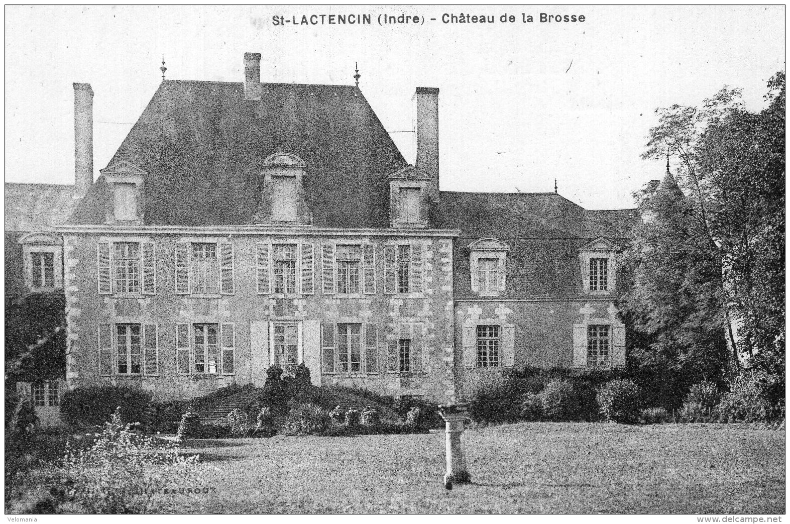 V15179 Cpa 36 St Lactencin - Château De La Brosse - Sonstige & Ohne Zuordnung