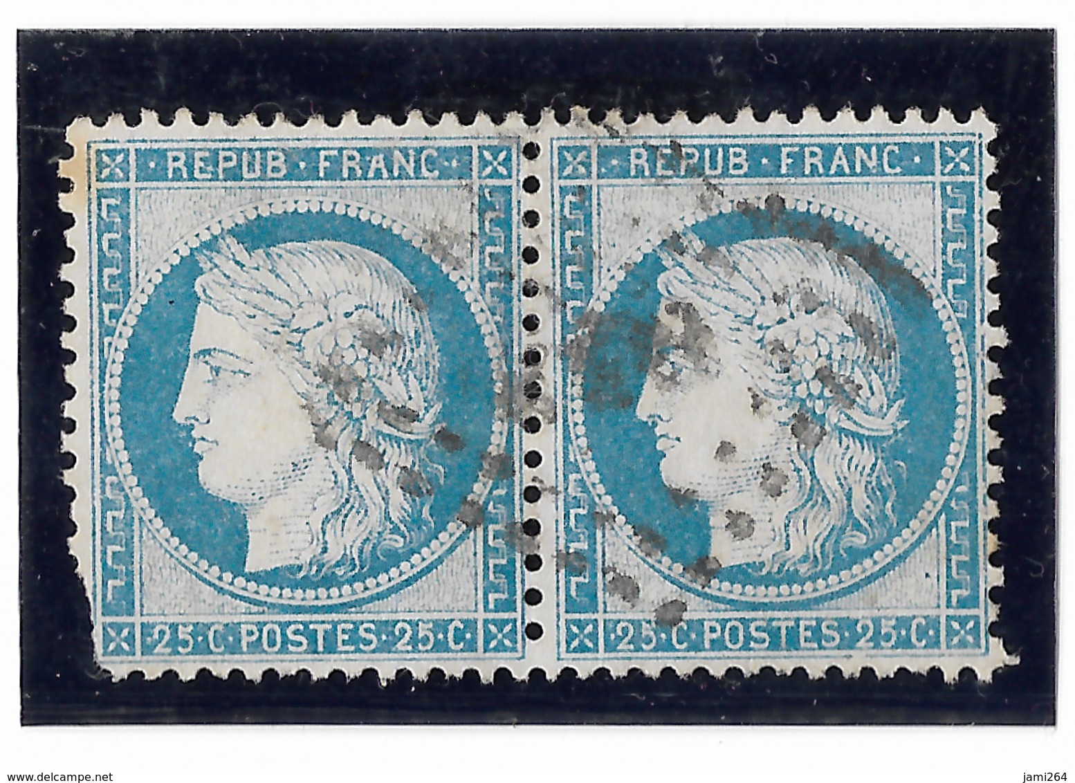 TIMBRES N°60/1 ; 113/114 D3; 113 ABIMÉ - 1871-1875 Ceres