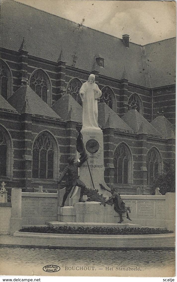 Bouchout.  -   Het Standbeeld.   1925 - Meise