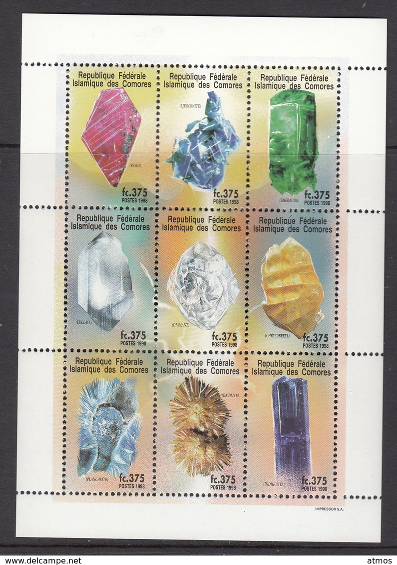 Islamique Des Comores MNH  Sheet Minerals - Africa (Varia)