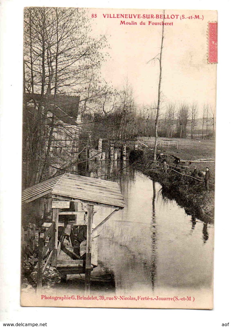 VILLENEUVE-sur-BELLOT Moulin - Autres & Non Classés