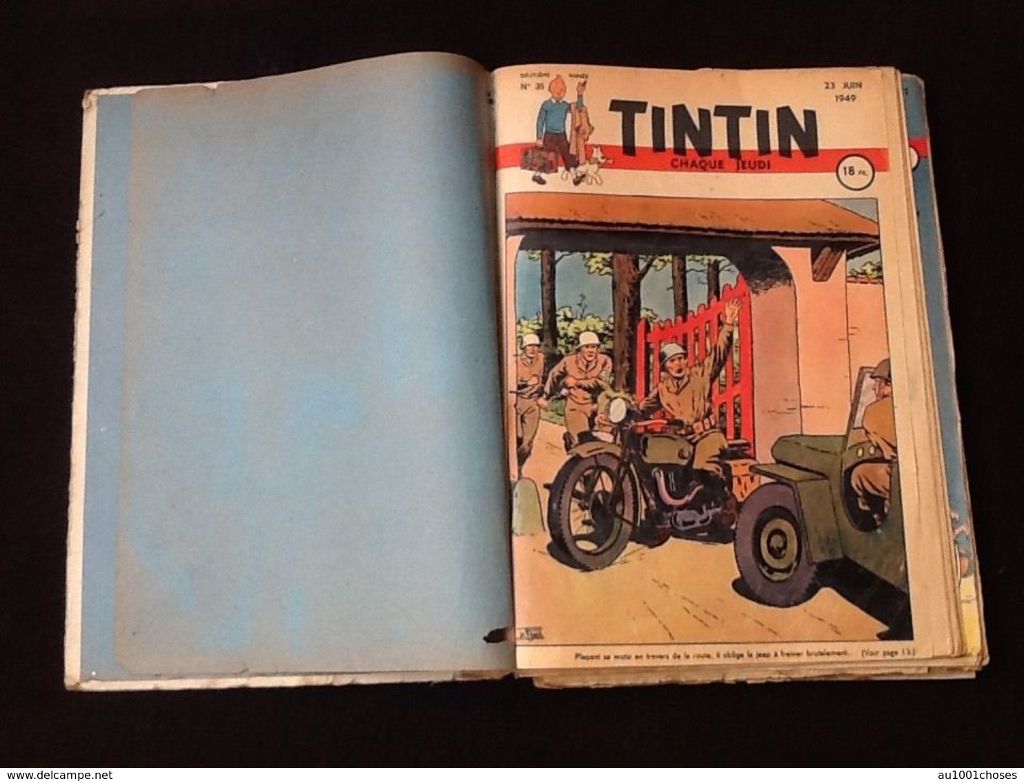 Le Journal Tintin N°3   Chaque Jeudi (1949) - Tintin