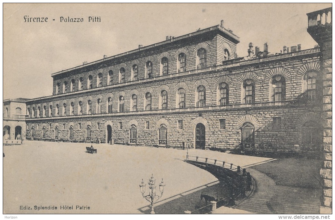 U.204.  FIRENZE - Pubblicitaria: "Splendide Hotel Patrie" - Firenze