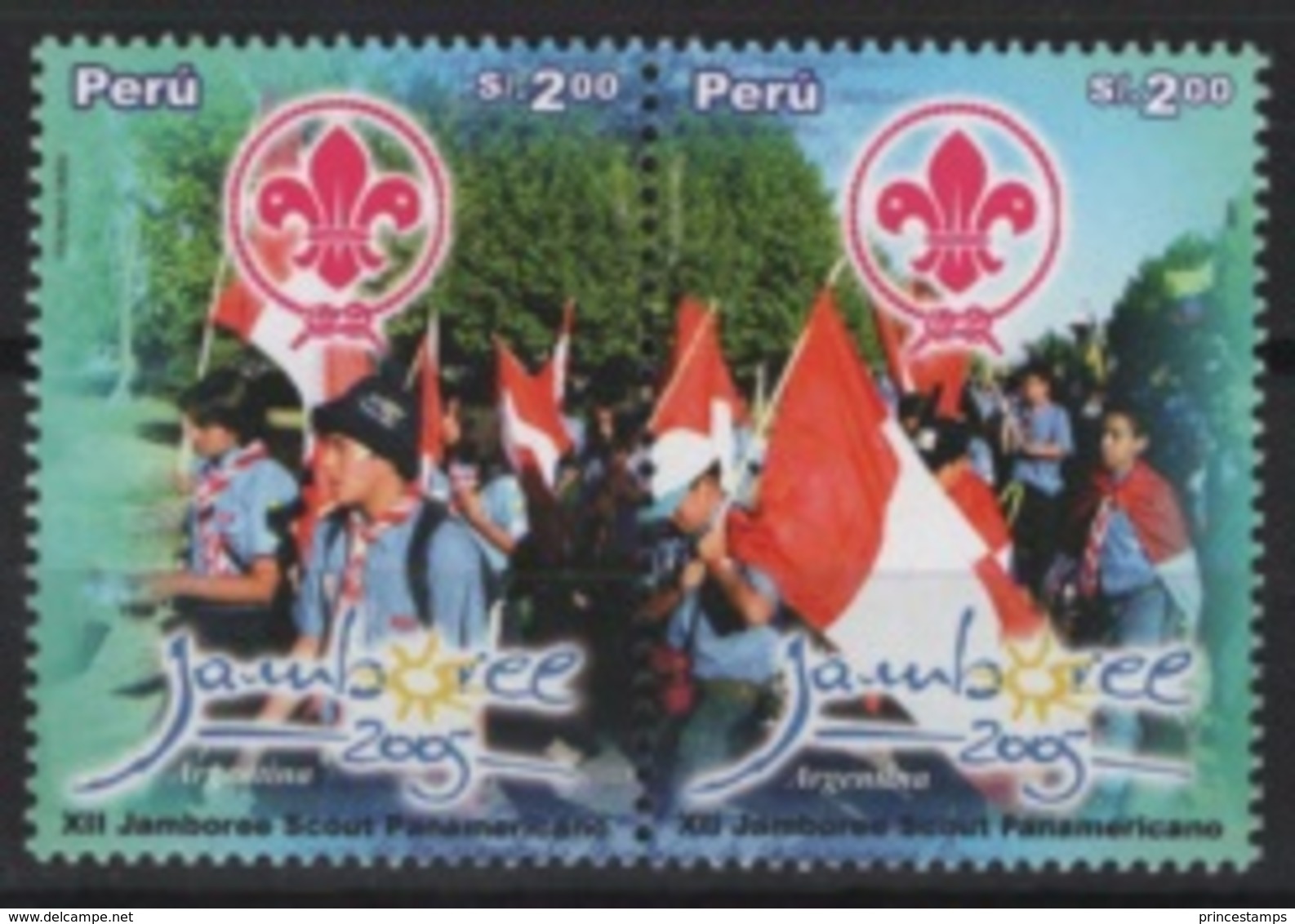 Peru (2006) Yv. 1538/39   /  Boy Scouts - Scouting - Andere & Zonder Classificatie