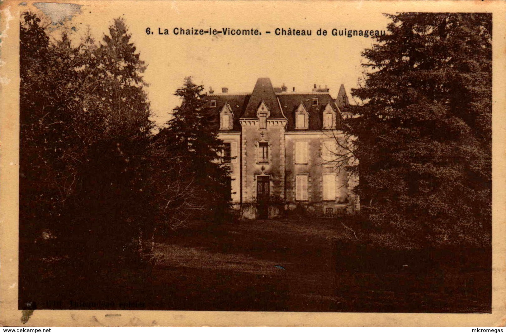 85 - La Chaize-le-Vicomte - Château De Guignageau - La Chaize Le Vicomte