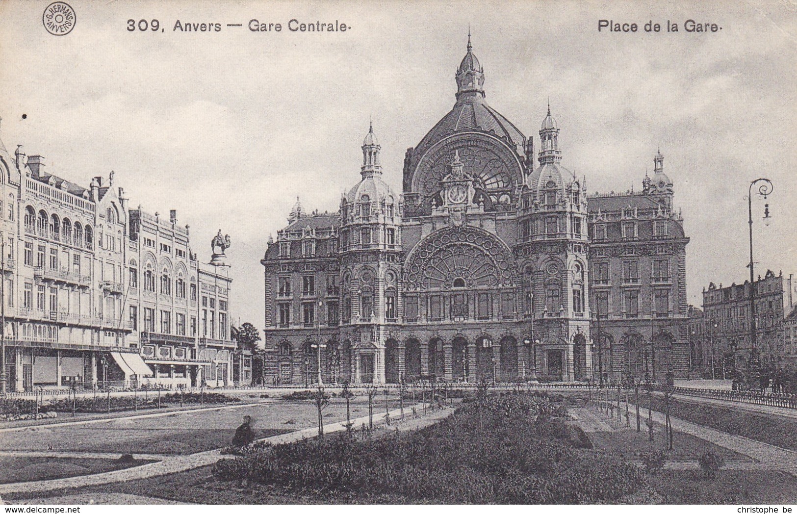 Antwerpen,  Anvers, Plade De La Gare, Gare Centrale (pk49341) - Antwerpen