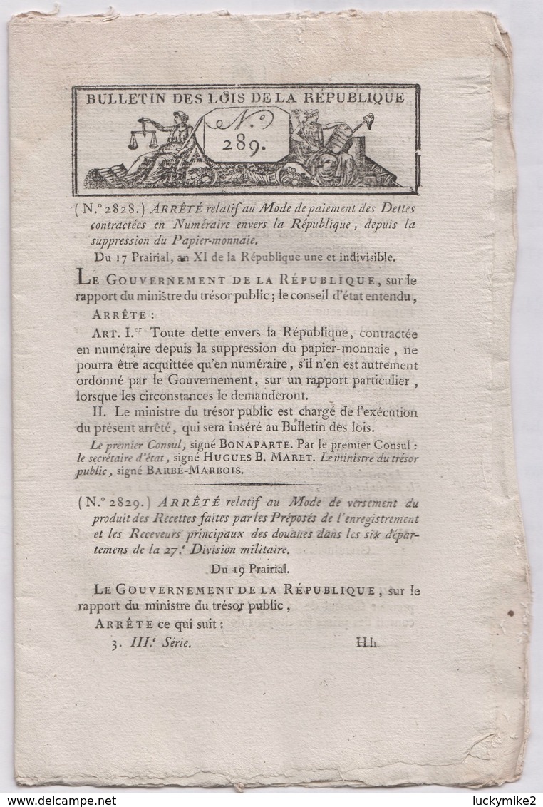 Early French Republic 16  Page Booklet, Mainly On Medicine.  Ref 0543 - Documenti Storici