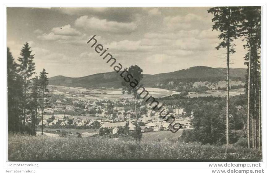 Bad Liebenstein - Foto-AK Handabzug 1956 - Bad Liebenstein