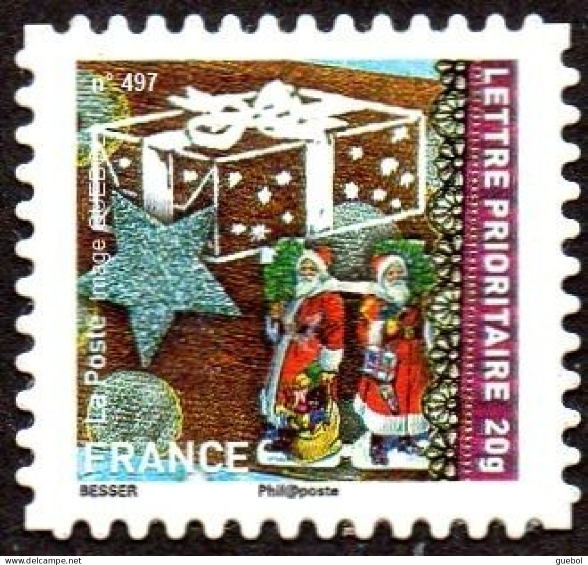 France Autoadhésif ** N°  493 à 506 - Voeux Pour 2011 - Unused Stamps