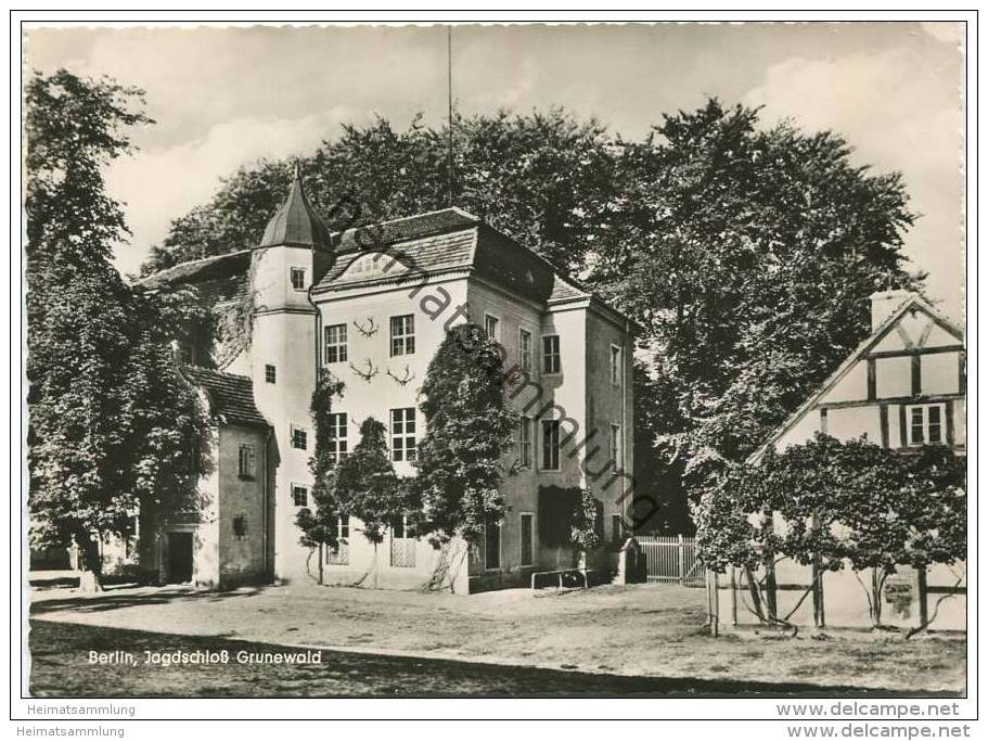 Jagdschloss Grunewald - Foto-AK Grossformat - Grunewald