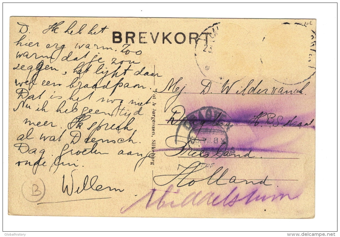 DE1186   DENMARK  MOTIV FRA LAURBERG BOY ON BIKE  POSTCARD - Denemarken