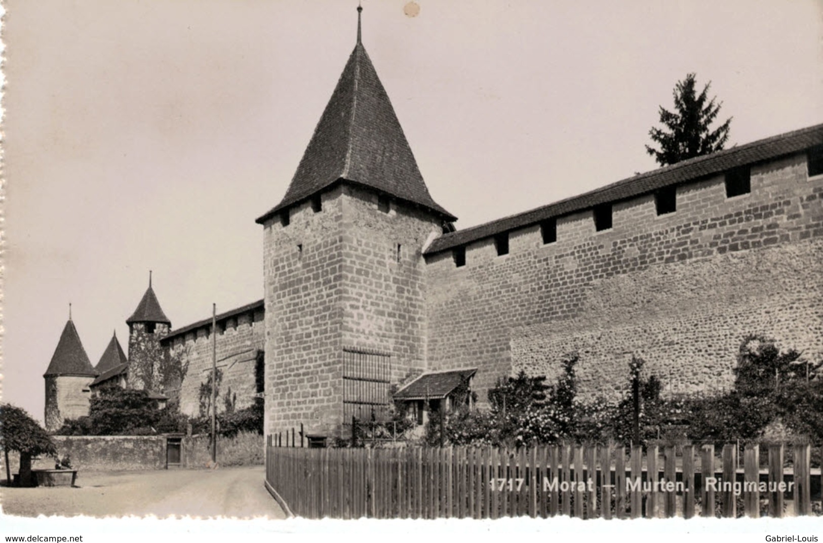 Morat - Les Remparts Murten  Ringmauer - Morat