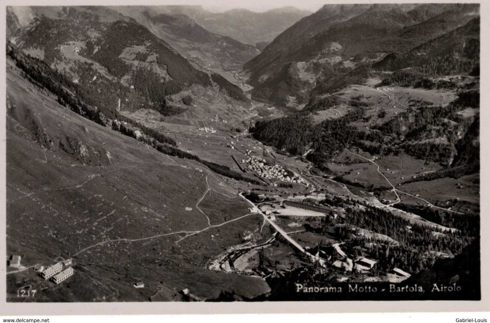 Panorama Motto-Bartola-Airolo - Non Circulé - Airolo