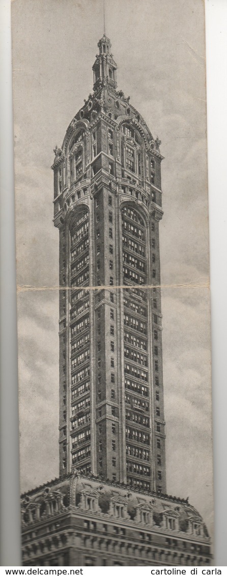 SINGER BUILDIND BROADWAY NEW YORK Cartolina/postcard #175 - Altri Monumenti, Edifici