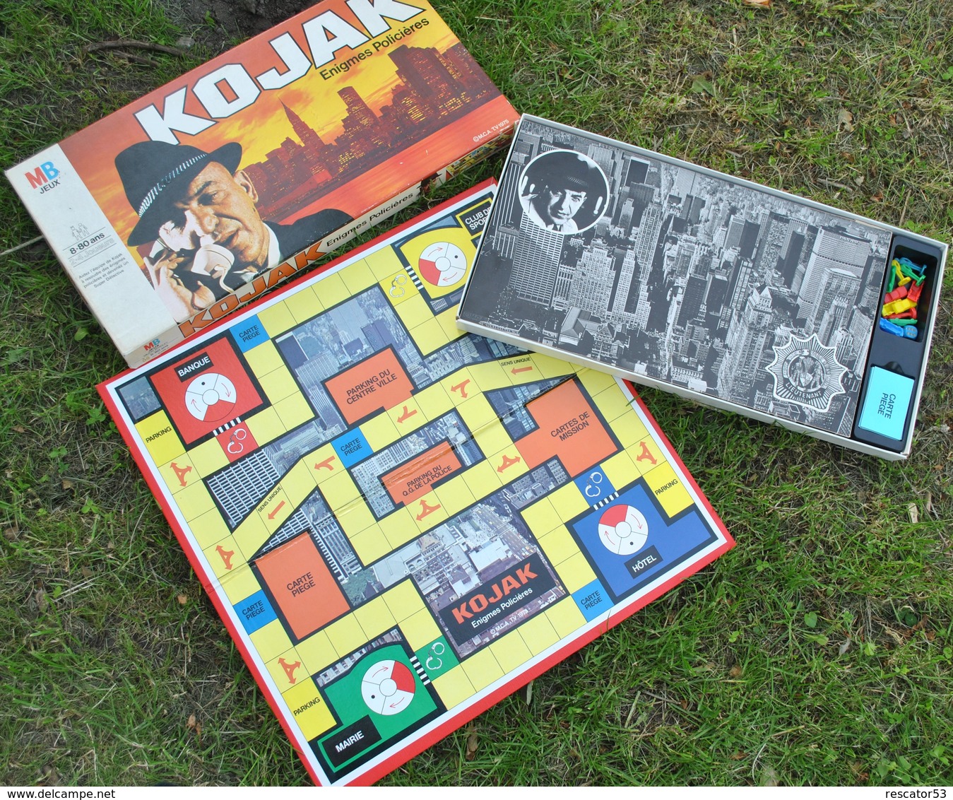 Rare  Jeux De Société KOJAK 1976 - Autres & Non Classés