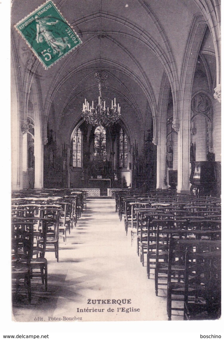 Zutkerque - Intérieur De L ' église - Autres & Non Classés