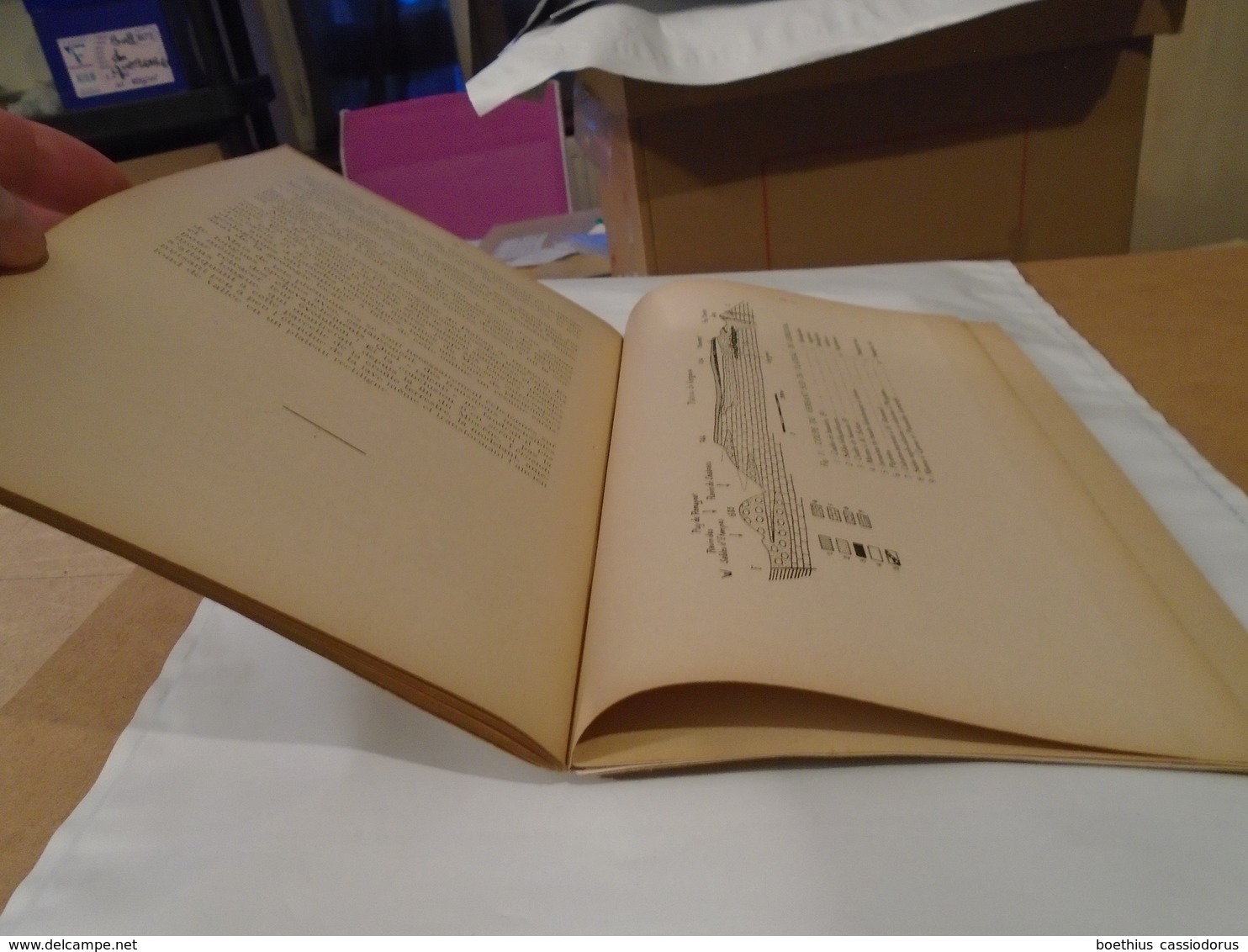 Rarissime Gergovie : ETUDE GEOLOGIQUE DU PLATEAU DE GERGOVIA 1948 ROBERT MICHEL - Auvergne