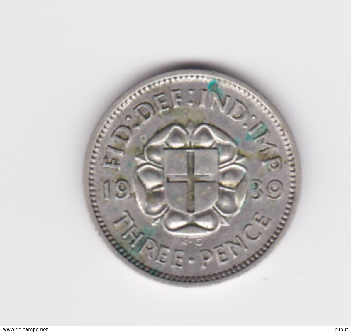 3 Pence Grande Bretagne 1939  TTB+ - Other & Unclassified