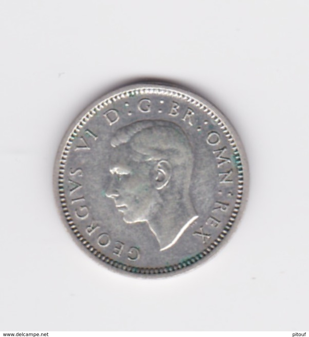 3 Pence Grande Bretagne 1939  TTB+ - Other & Unclassified