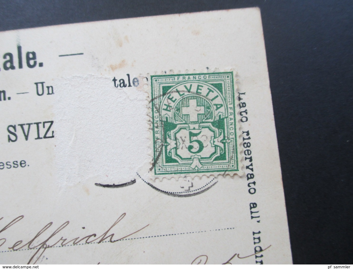 AK 1903 Schweiz Gruss Aus Liestal. Wasserfall. Stempel Lampenberg Nach Dornach Elsass - Liestal