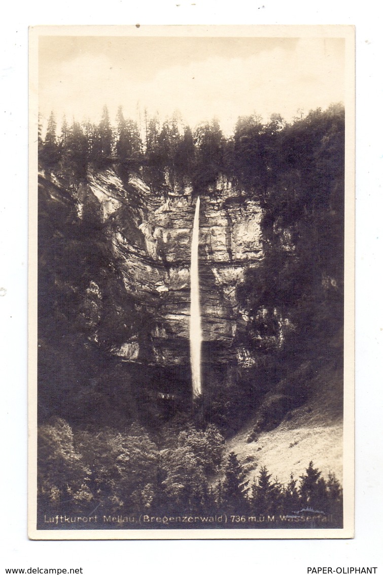 A 6881 MELLAU, Wasserfall - Bregenzerwaldorte