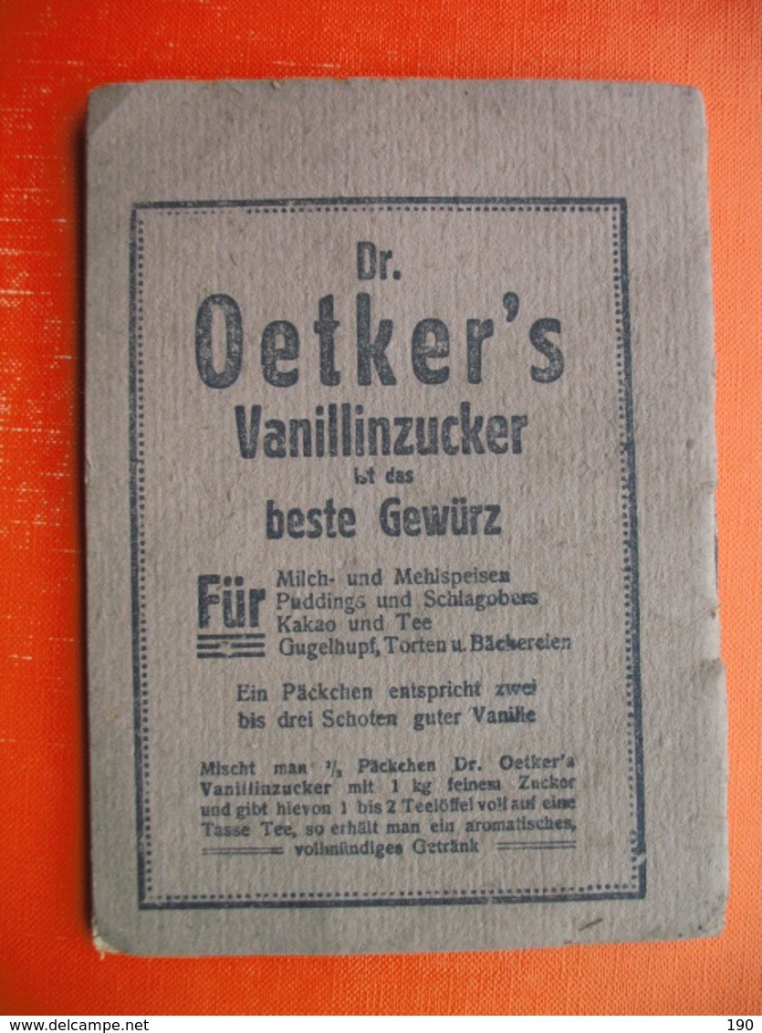 Dr.Oetker"s Rezepte - Old Books