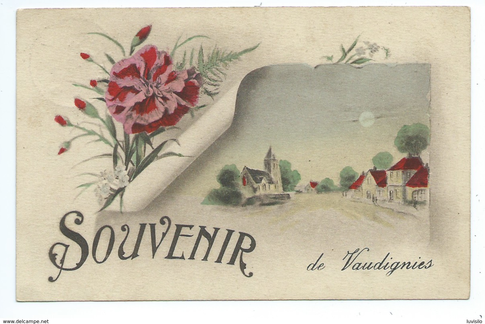 Vaudignies ( Cachet De Vaudignies ) Souvenir De - Chièvres