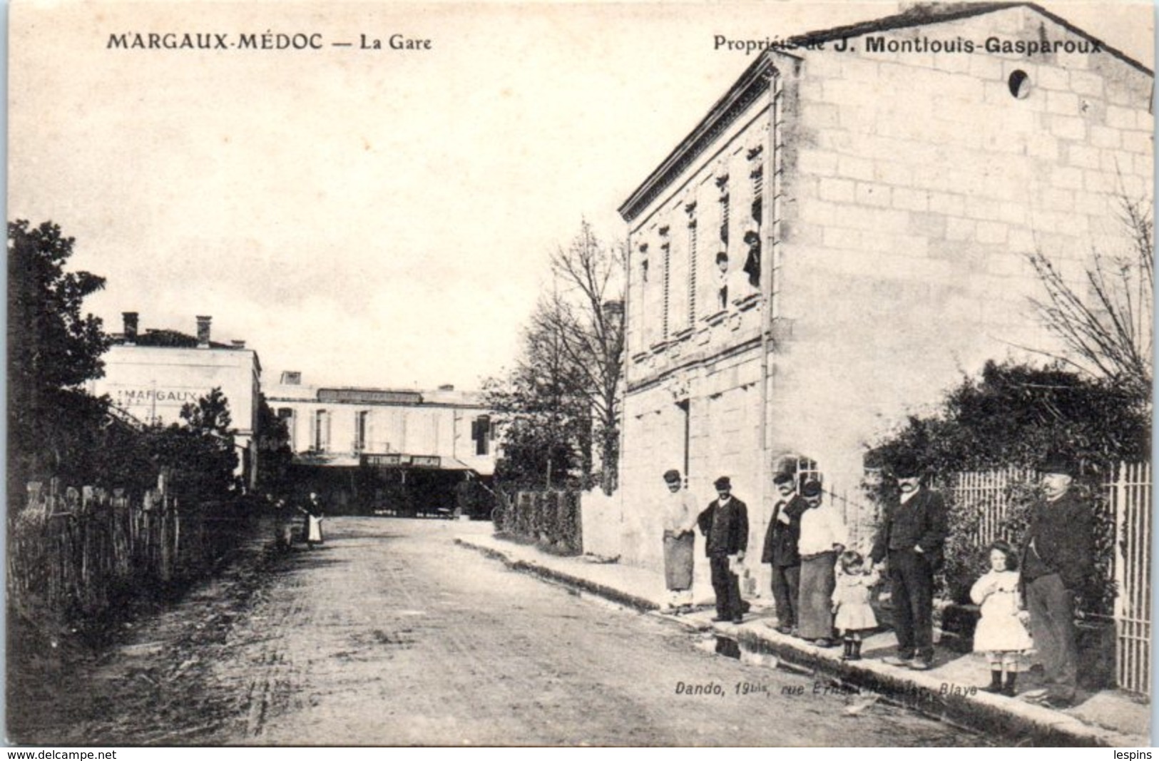 33 - MARGAUX --  Médoc --  La Gare - Margaux