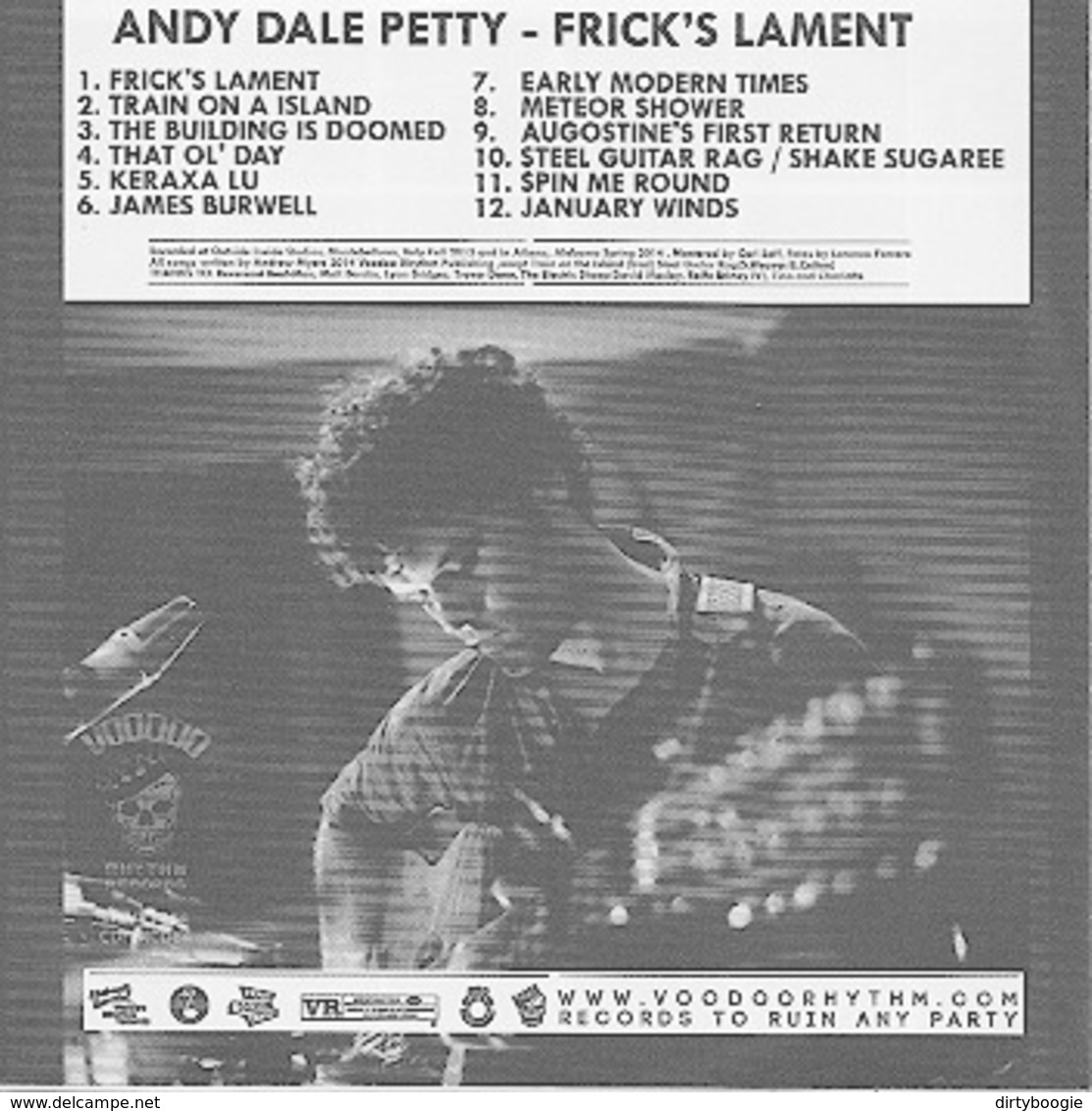 Andy Dale PETTY - Frick's Lament - CD - COUNTRY-FOLK - Country Et Folk