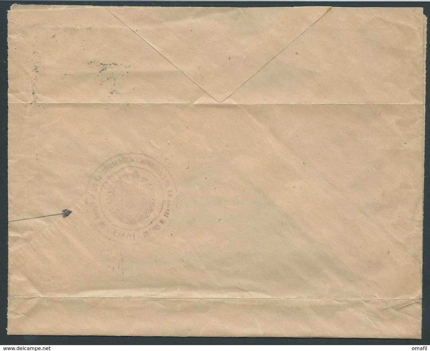 Brief Met Perforé "BG" Op Germania 20Pf - 1909-34