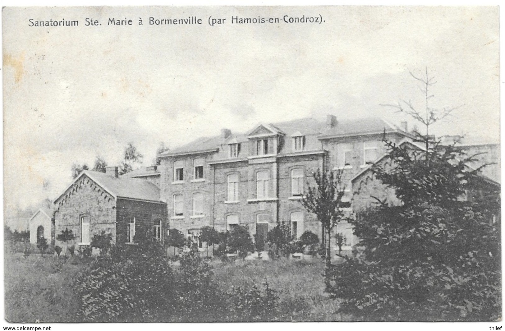 Bormenville NA1: Sanatorium Ste Marie 1912 - Havelange