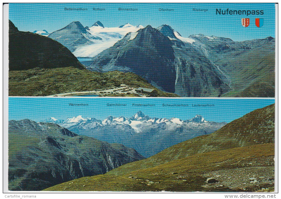 Switzerland, Schweiz, Suisse, Svizzera - Nufenenpass Passo Della Nufenen Ulrichen Bedretto Unused - Bedretto