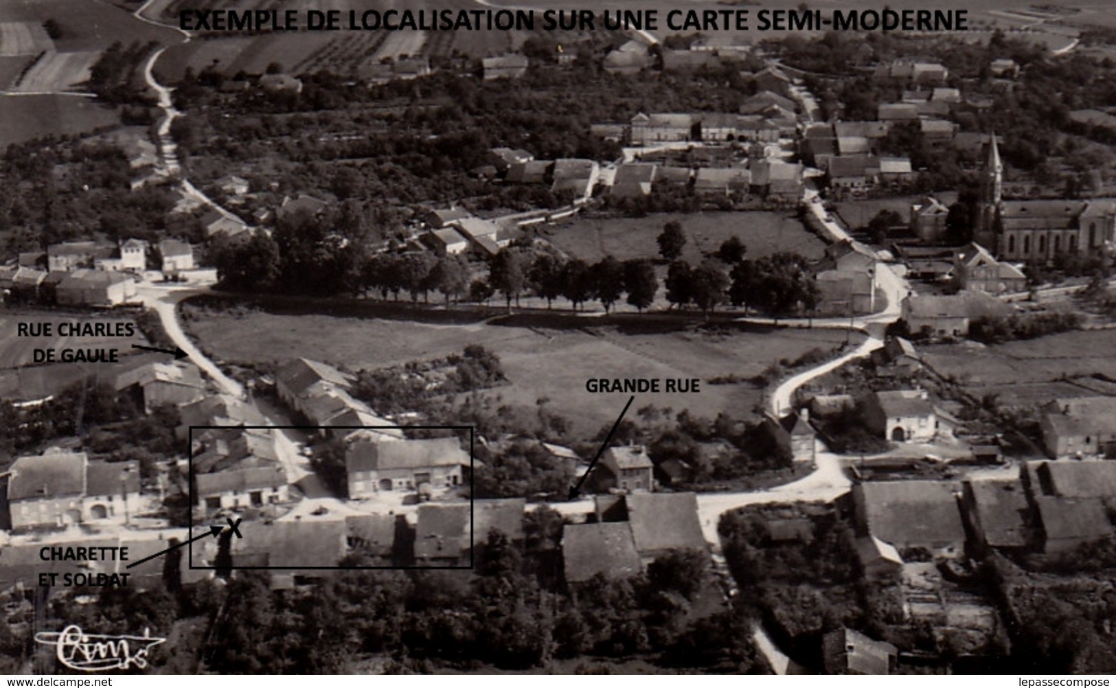 TOP VOSGES - PADOUX - PRISONNIERS FRANCAIS ET LEUR ATTELAGE GRANDE RUE SOUS SURVEILLANCE DE SOLDATS ALLEMANDS 1940 - Autres & Non Classés