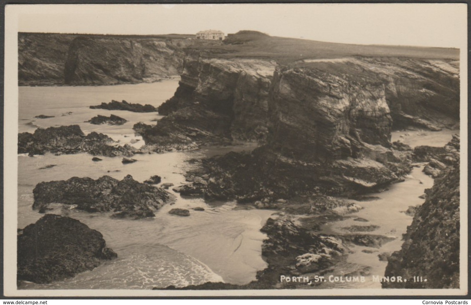 Porth, St Columb Minor, Cornwall, C.1920s - RP Postcard - Newquay