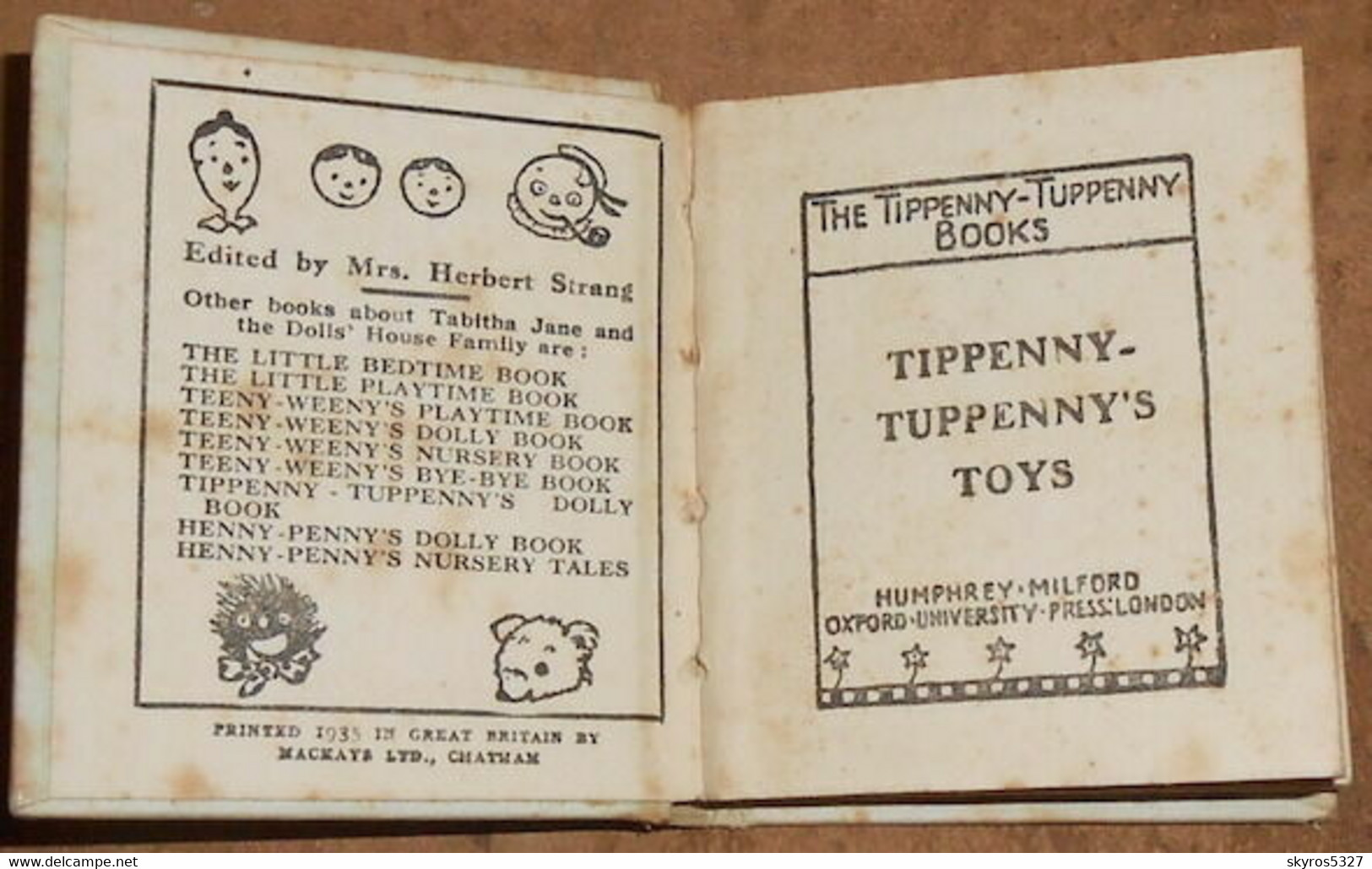 Tippenny-Tuppenny's Toys - Picture Books