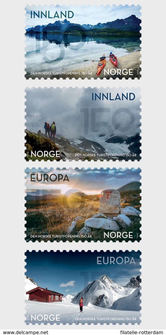 Noorwegen / Norway - Postfris / MNH - Complete Set Norwegian Trekking Association 2018 - Neufs