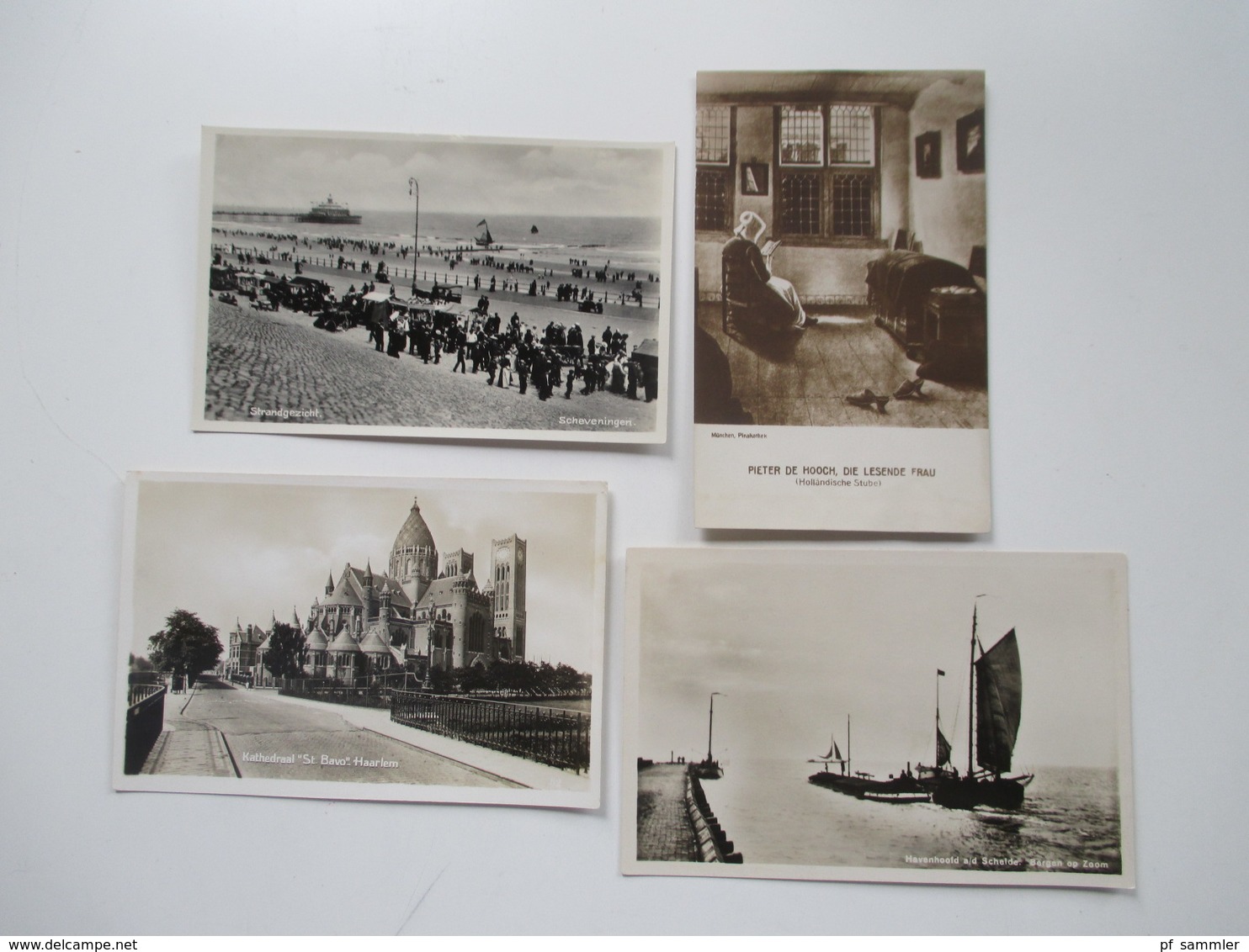 AK Posten mit 54 Stück Niederlande. Amsterdam und andere Orte / Motive ca. 1920 - 50er Jahre