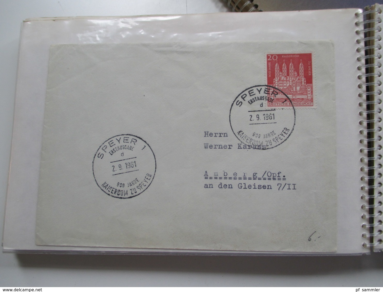 BRD / Berlin Belegeposten in 2 Alben 90 Belege / GA / Paketkarten. 22 Nachnahmekarten mit Zurück Vermerk! 1950 - 90er