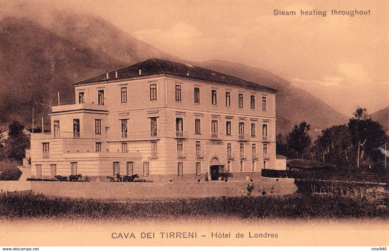 CAVA DEI TIRRENI (SA) - HOTEL DE LONDRES  - F/P - N/V - Cava De' Tirreni