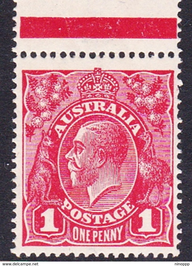 Australia SG 47  1917 King George V,1d Red, Mint Never Hinged - Mint Stamps