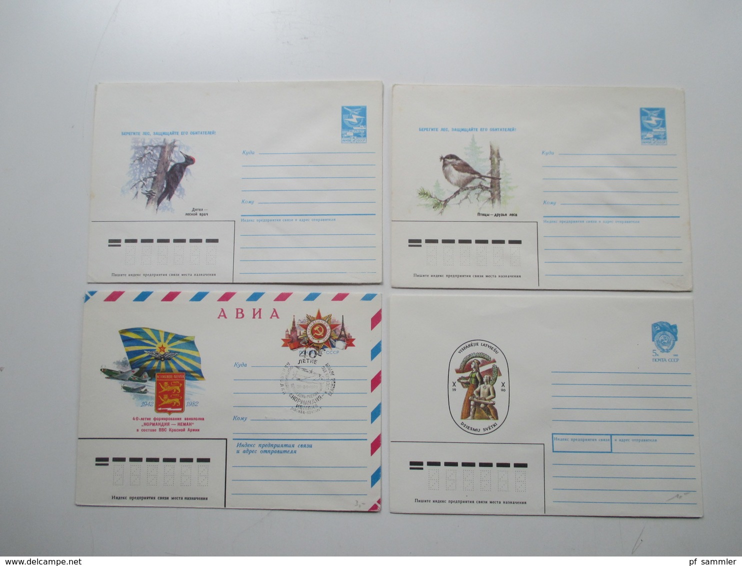 Sowjetunion 1970 / 80er Jahre FDC / Ganzsachen / Sonderumschläge! 272 Stk. gelaufen / ungebraucht! Viele Motive!!