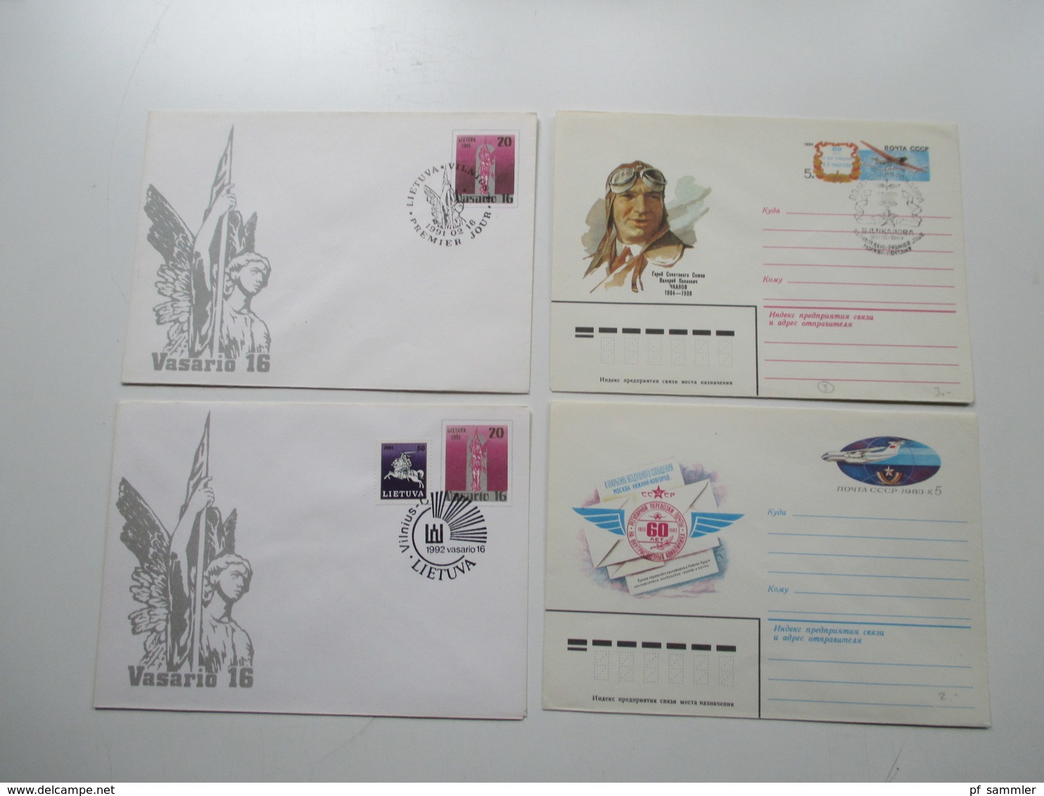 Sowjetunion 1970 / 80er Jahre FDC / Ganzsachen / Sonderumschläge! 272 Stk. gelaufen / ungebraucht! Viele Motive!!