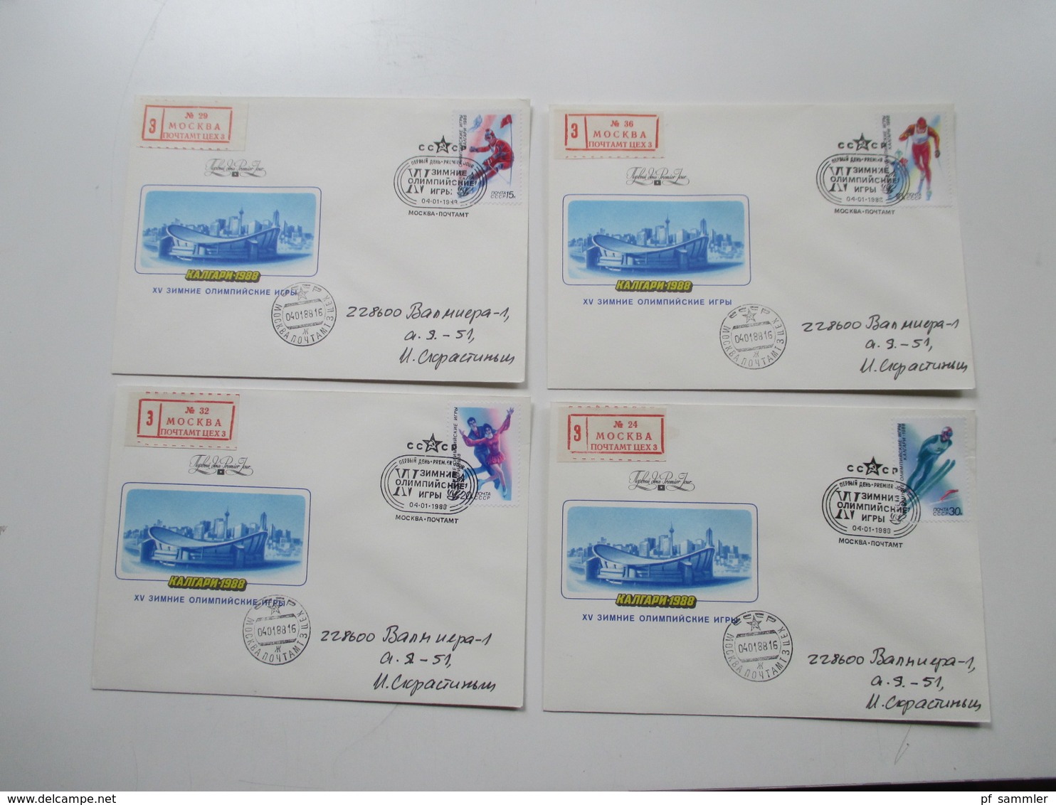 Sowjetunion 1970 / 80er Jahre FDC / Ganzsachen / Sonderumschläge! 272 Stk. gelaufen / ungebraucht! Viele Motive!!