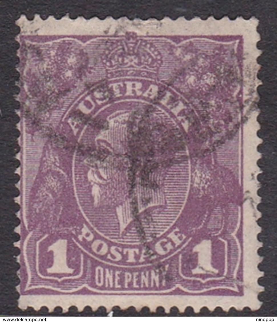 Australia SG 57 1922 King George V,1d Violet,Single Watermark, Used - Gebruikt