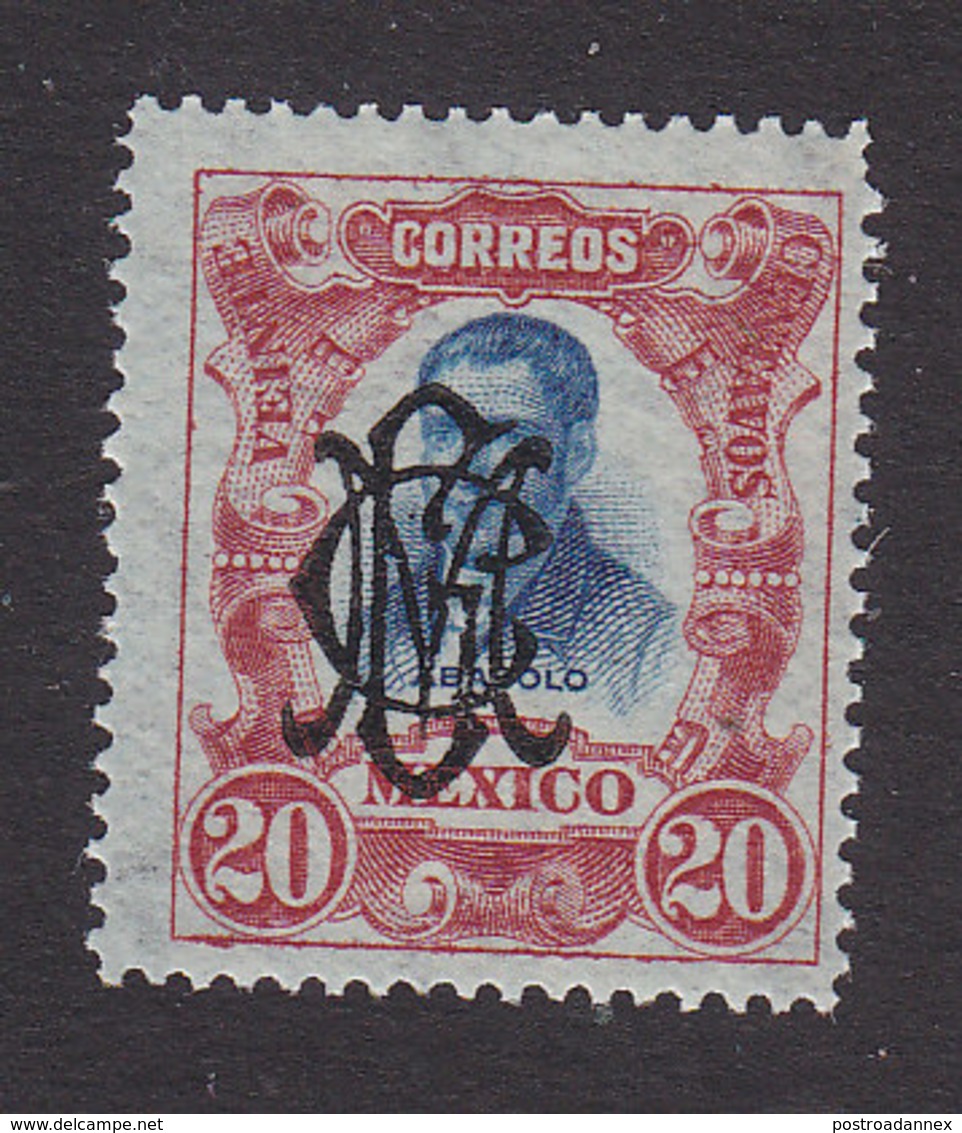 Mexico, Scott #462, Mint Hinged, Famous Mexicans Overprinted, Issued 1915 - Mexico