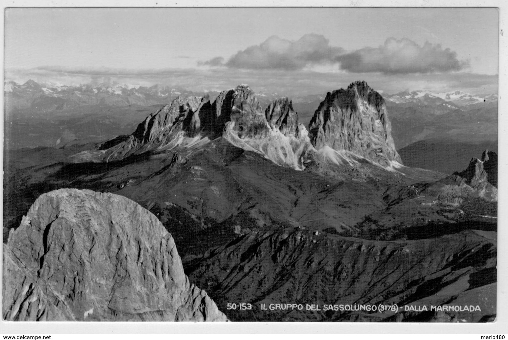 C.P.  PICCOLA      DOLOMITI  IL  GRUPPO  SASSOLUNGO  DALLA  MARMOLADA      (NUOVA) - Altri & Non Classificati