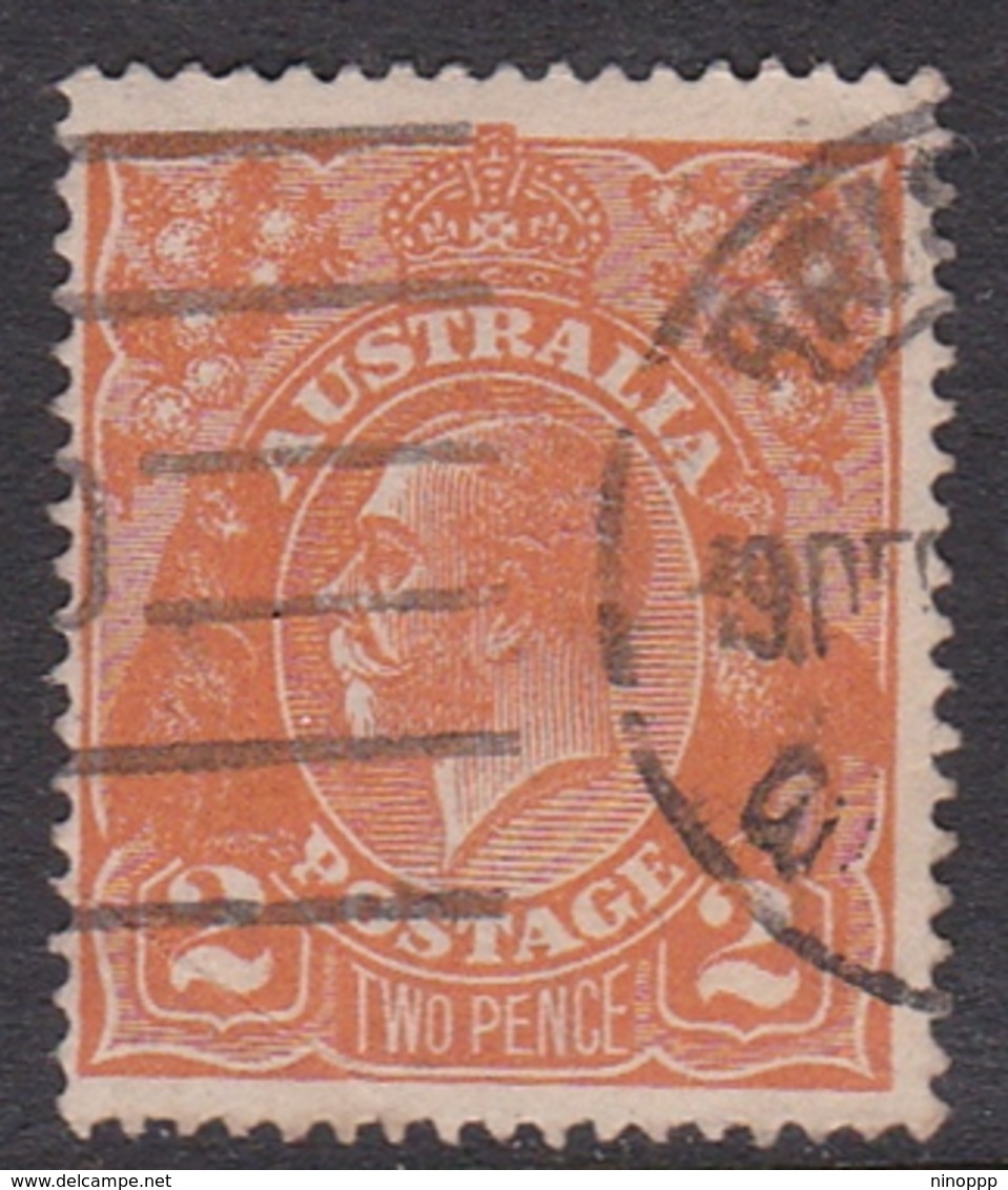 Australia SG 62 1920 King George V,2d Brown Orange,Single Watermark, Used - Used Stamps