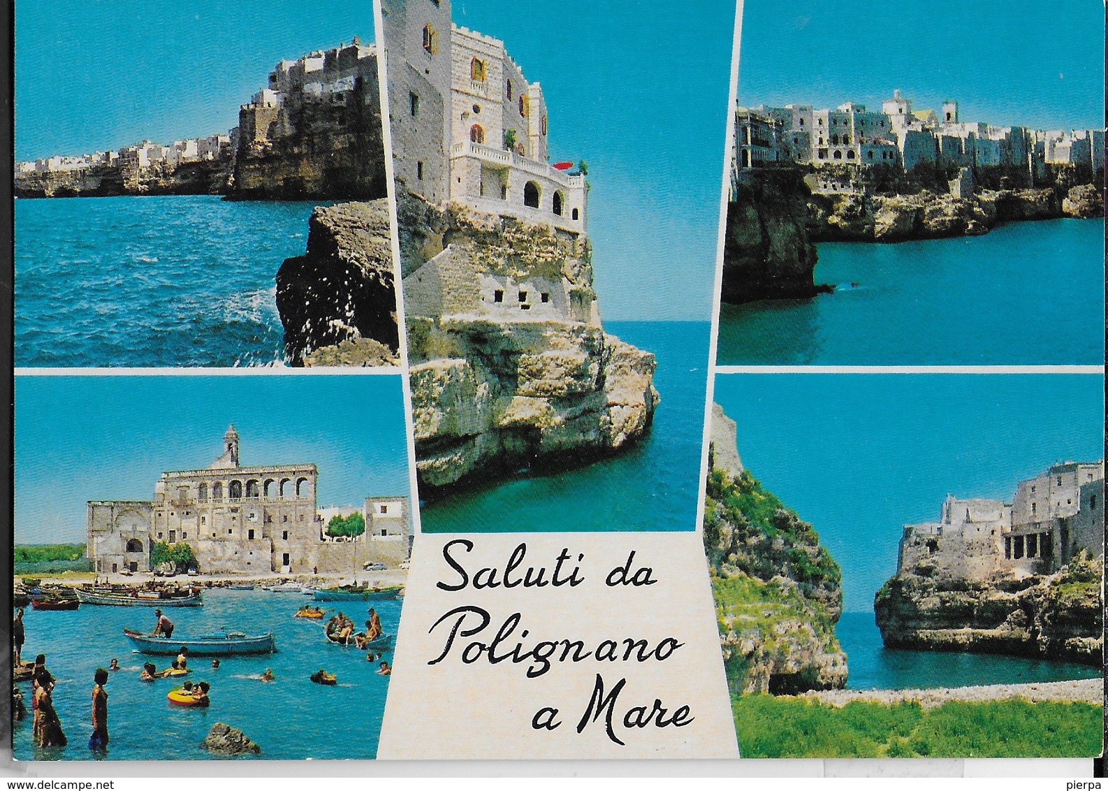 PUGLIA - POLIGNANO A MARE - VARIE VEDUTE- EDIZ . TRIMBOLI PESCARA 1979 - NUOVA - Altri & Non Classificati