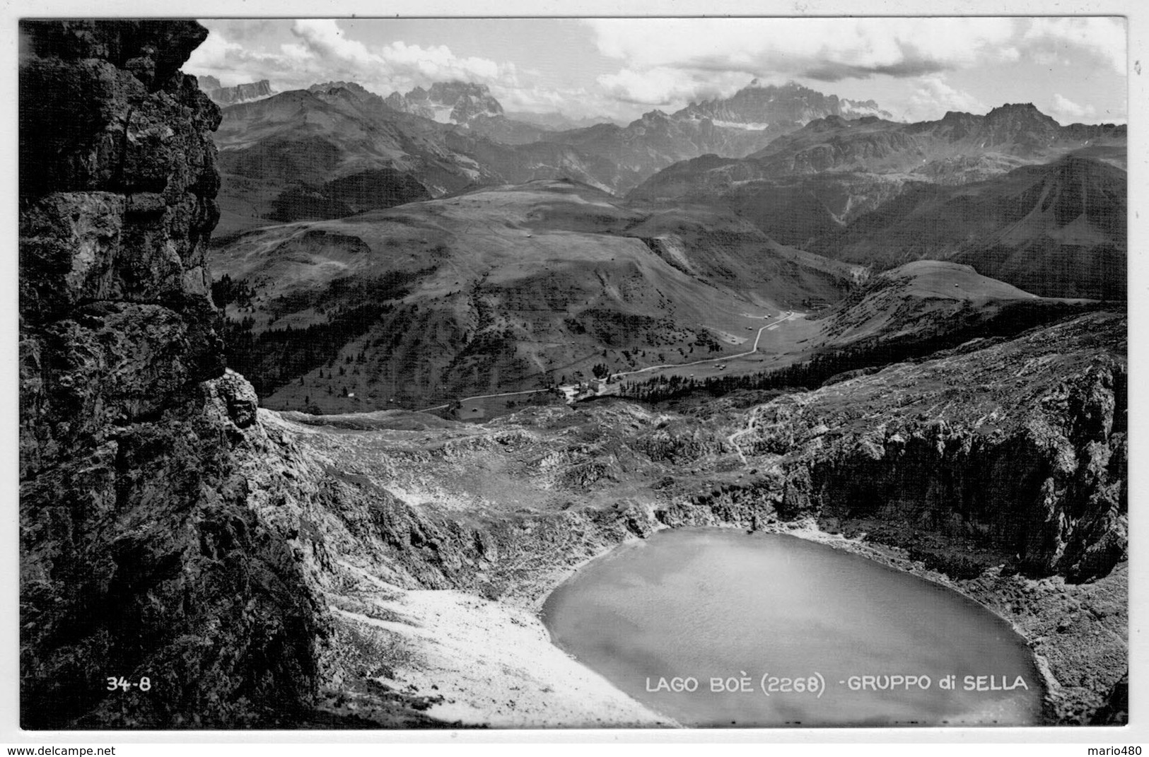 C.P.  PICCOLA      DOLOMITI   LAGO  BOE'    GRUPPO   SELLA     (NUOVA) - Altri & Non Classificati