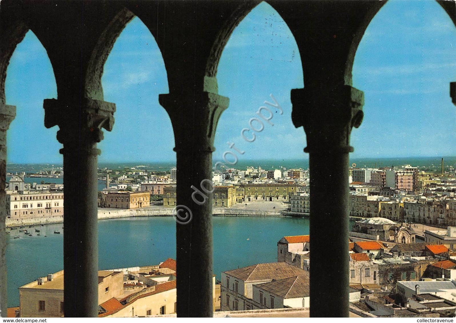 Cartolina Trani Porto Dal Campanile Della Cattedrale 1971 (Bari) - Bari